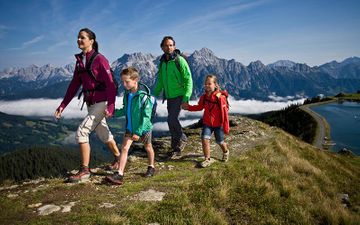 Wandern Familie